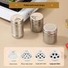 Stainless Steel Spice Shaker Jar Set (5-Pack)