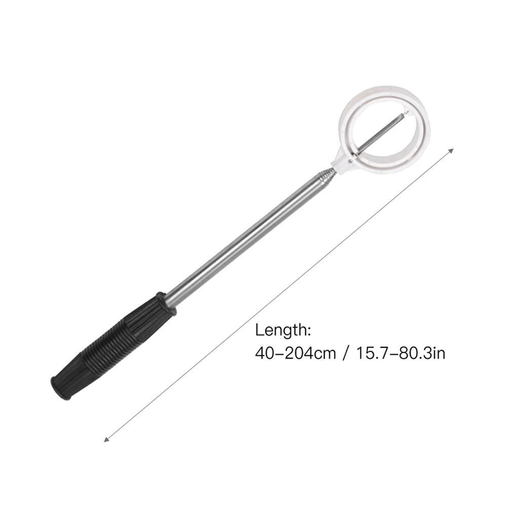 Telescopic  Ball Retriever Grabber Tool with Spring Release Ready Head for Water Pond Lake