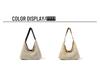 Korean Cross-border Woven Straw Tote: Large Capacity Beach & Shoulder Bag for Women