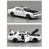 1/32 Dodge Challenger SRT Car Model Alloy Die-cast Simulation Hellcat Muscle Sports Car Model Boy Toy Car Holiday Birthday Gift