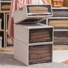Transparent Drawer-Type Plastic Clothing Storage Box & Organizer