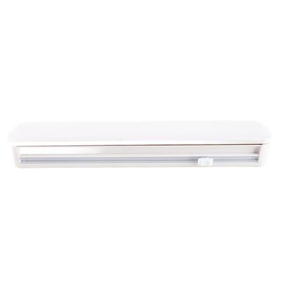 Plastic Wrap Organizer Cling Film Cutter Suction Cup Cling Film Cutting Box Adjustable Storage