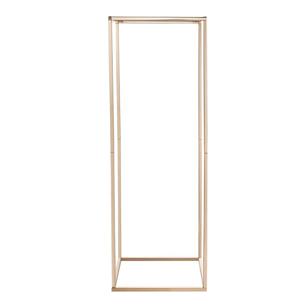 Wedding Flower Stand, 10PCS 80cm Column Flower Stand, Floral Stands with Hidden Screw, Rectangular Cubic Floral Display Rack for Wedding, Party,