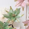 New 30cm Premium Pink Artificial Christmas Flower Tree Decor Holiday Wedding Faux Floral Supply