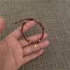 Timeless Locked Love: Red Rope Fu Bracelet for Women - Niche Design for Couples & Friends