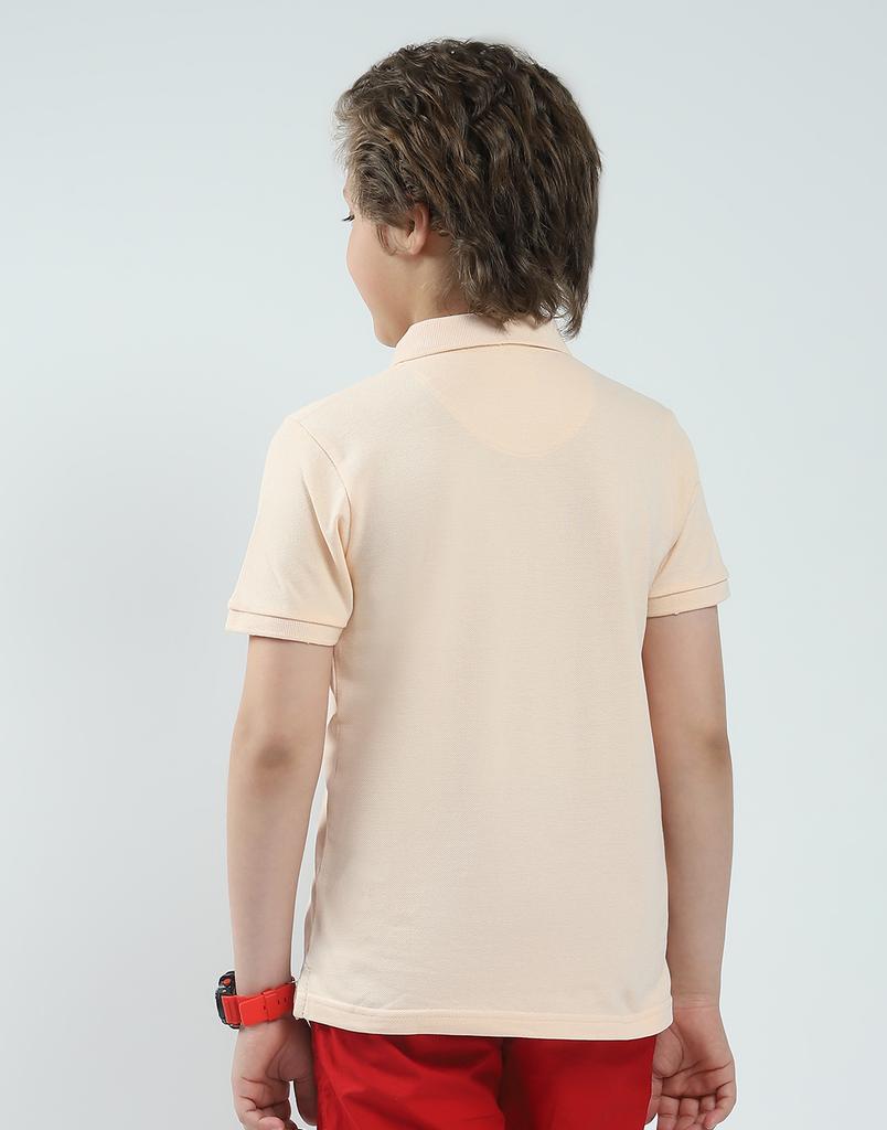 MONTE CARLO Herren Regular Fit Uni Kurzarm Polo-T-Shirt