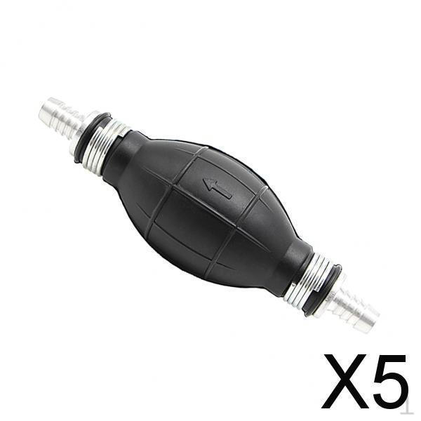 

5x 6мм до 12мм Резиновый топливный вакуумный перепускной шланг Бензонасос для морской лодки ,