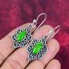 Grüne Kupfer Türkis Ohrringe, 925 Sterling Silber Edelstein Schmuck, handgefertigte Ohrringe erstaunlichen Schmuck, Geschenk für Sie