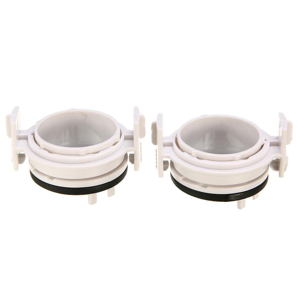 Buy Mayitr 2pcs H7 HID Bulb Conversion Adapter Holder for BMW E46 3