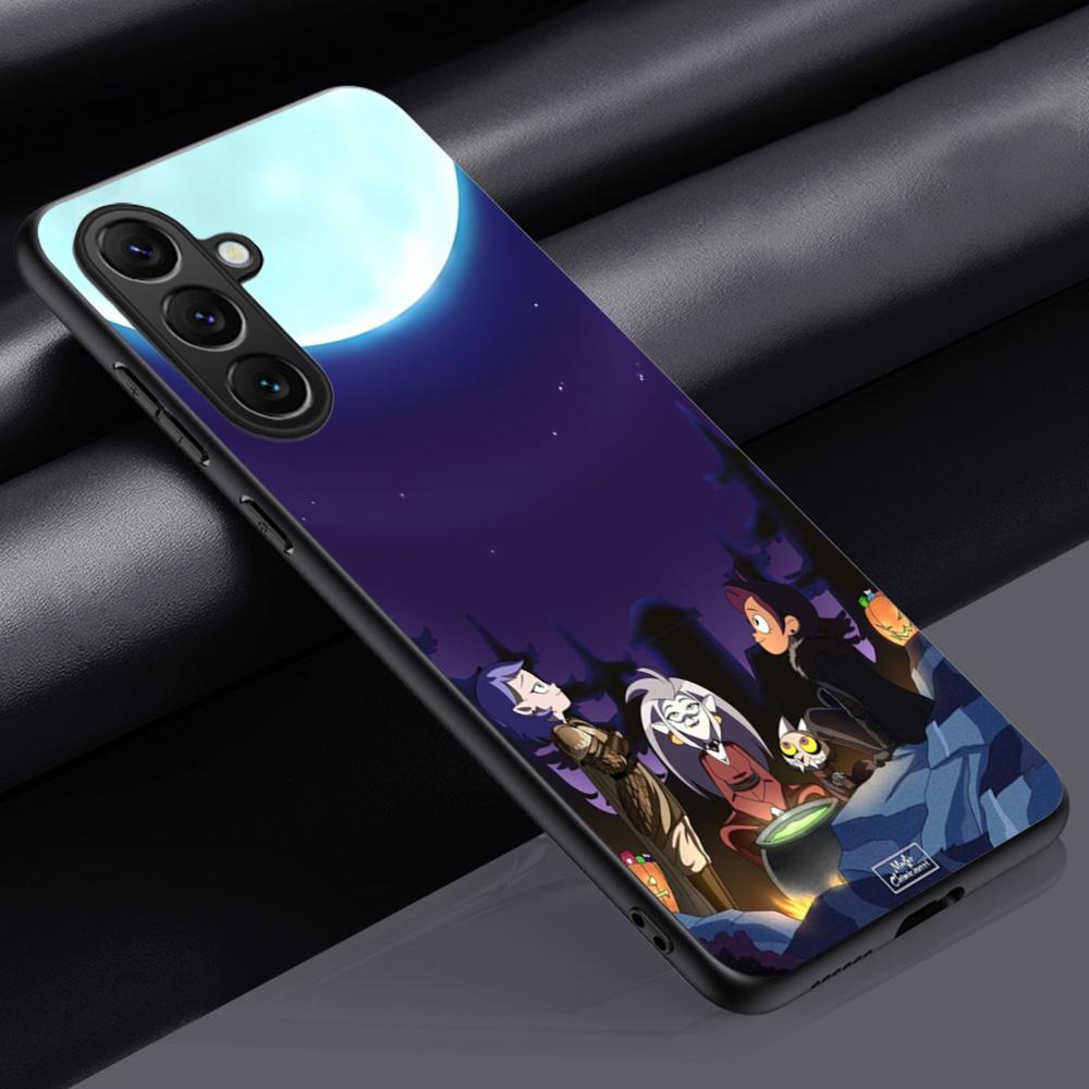 

Cartoon Owl Houses classic poster Phone Case For Samsung Galaxy S26 S25 S24 S23 S22 S21 Plus Ultra Note20 Soft Black Galaxy S23 Ultra