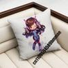 For Juno Ow DVA OOverwatch Throw Pillow Case Sham xcm xcm Square Home Pillowcase Cushion Cover
