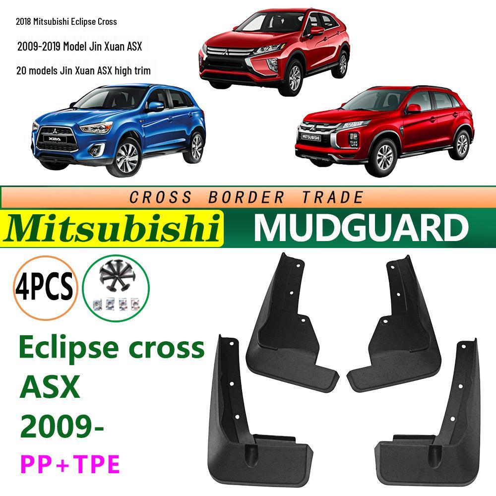 Kompatibilní kryty blatníků pro Eclipse Cross 2018 (09-2020) a ASX, Mitsubishi XPANDER.