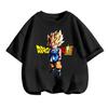 Dragon Ball Super Kid Goku Cotton T-Shirt Men's Plus Size Summer 2026 Casual Sports Fashion Short Sleeve Tee Y2k