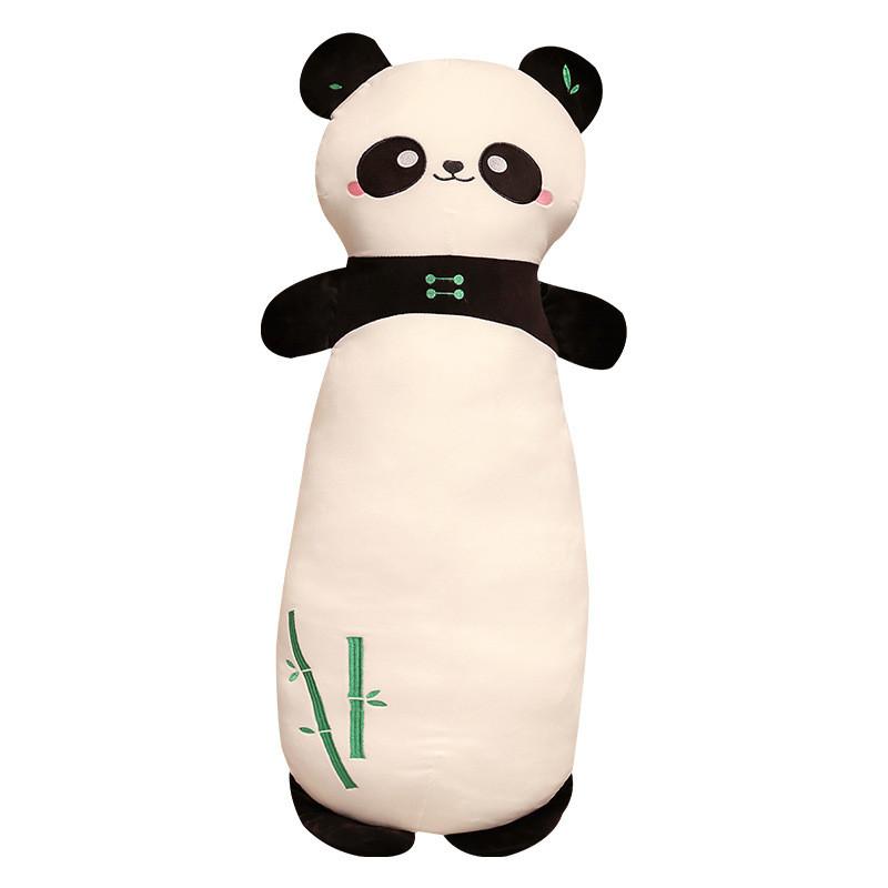 Panda Flower Bamboo Long Plush Toy Animal Stuffed Doll Room Decoration Gift Kids