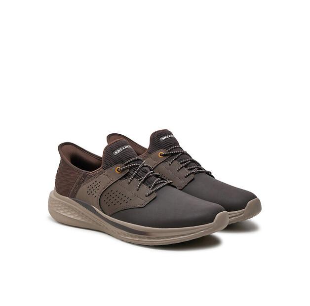 Мужские кроссовки Skechers 210890 choc коричневые