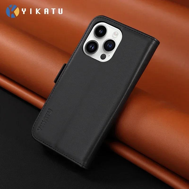 Luxury Leather Wallet Phone Case For Samsung Galaxy A06 A16 A05 A05S A15 A25 A35 A55 A14 A24 A34 A54 A13 Flip Card Slot Cover