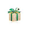 New Year's Gift Christmas Gift Box Brooch, Diamond Studded Alloy Drip Oil, Student Bag Buckle Needle, Autumn and Winter Coat Chest Flower, Accessories