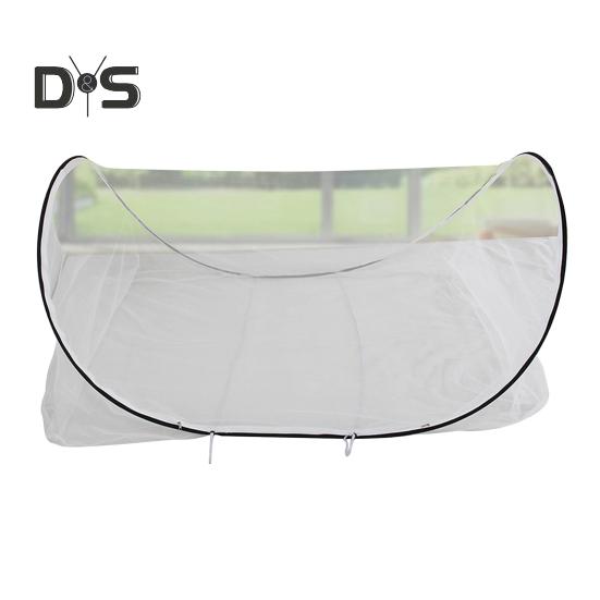 

Портативная москитная сетка, складная, бесплатная регулировка, мелкая сетка, большая всплывающая противомоскитная сетка для кемпинга, дома, путешествий, москитная сетка для одного человека белый