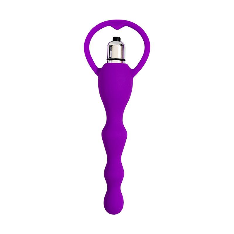 Sfere Anal Vibranti in Silicone - Giocattolo per Adulti per la Porta Dietro