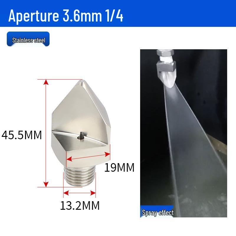 High-Pressure Stainless Steel Spray Nozzle for Car Wash and Cooling Systems
