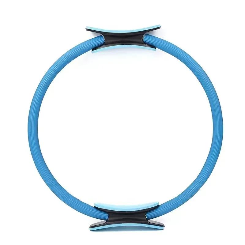 Yoga Fitness Ring Circle Pilates Women Girl Exercise Home Resistance Elasticity Yoga Ring Circle Gym Workout Pilates Accessories