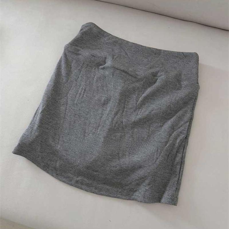 Korean Dongdaemun Style High-Waist Slimming Bodycon Skirt for Women