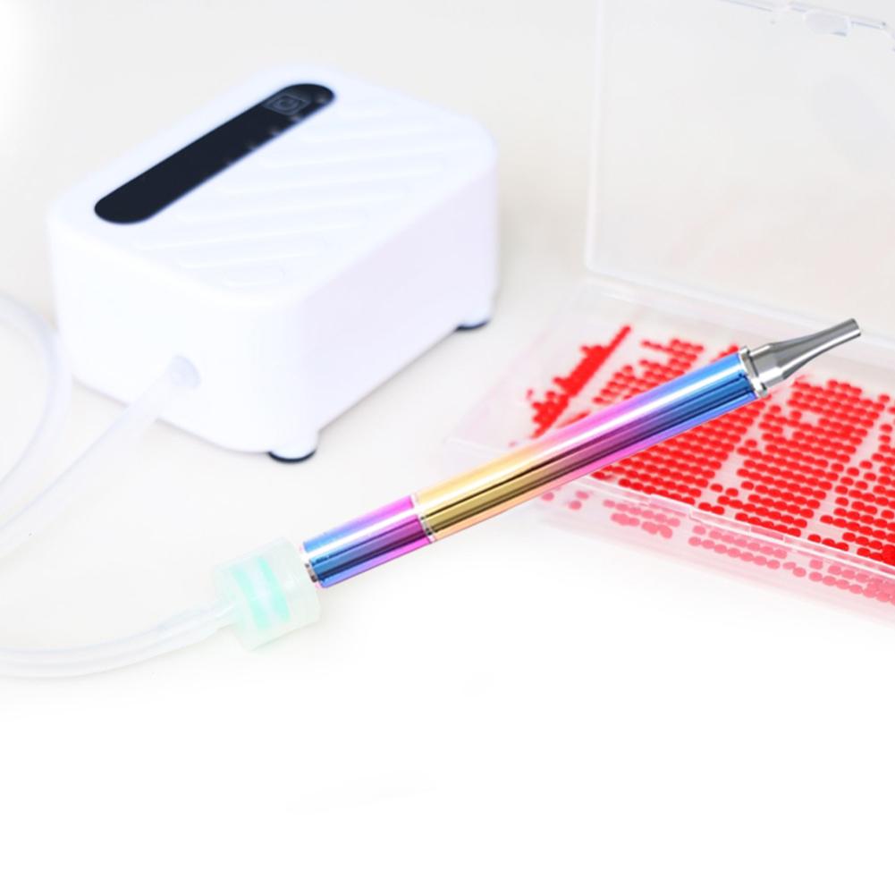 Electric Diamond Suction Tool USB Powered Suction Diamond Vacuum Device Portable Vacuum Diamond Painting Pen Kit for Diamond Art