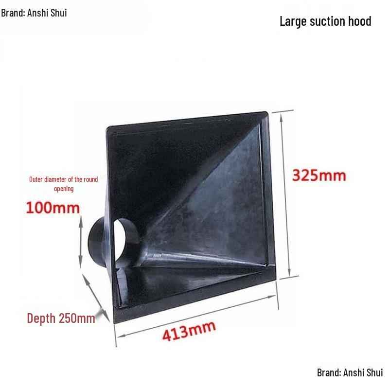 Industrial Vacuum Cleaner Accessories: Dust Collector Adapter, Belt Sander Dust Collector, Three-way Pipe Damper, Valve Crusher