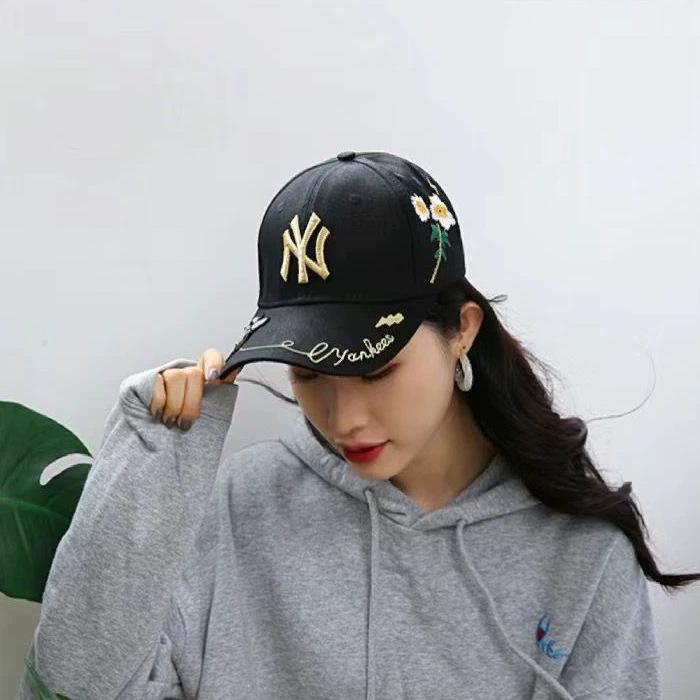 Adjustable NY Yankees & LA Baseball Cap, Unisex Sunshade Duckbill Hat