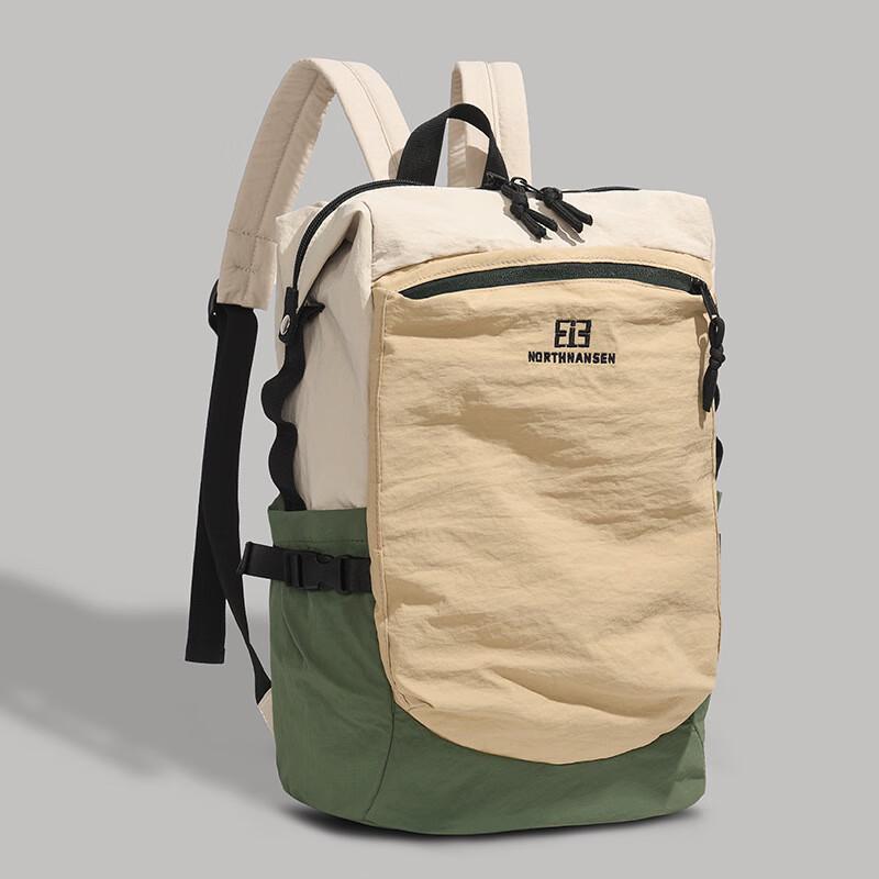 Color-block Lightweight Casual Travel Backpack