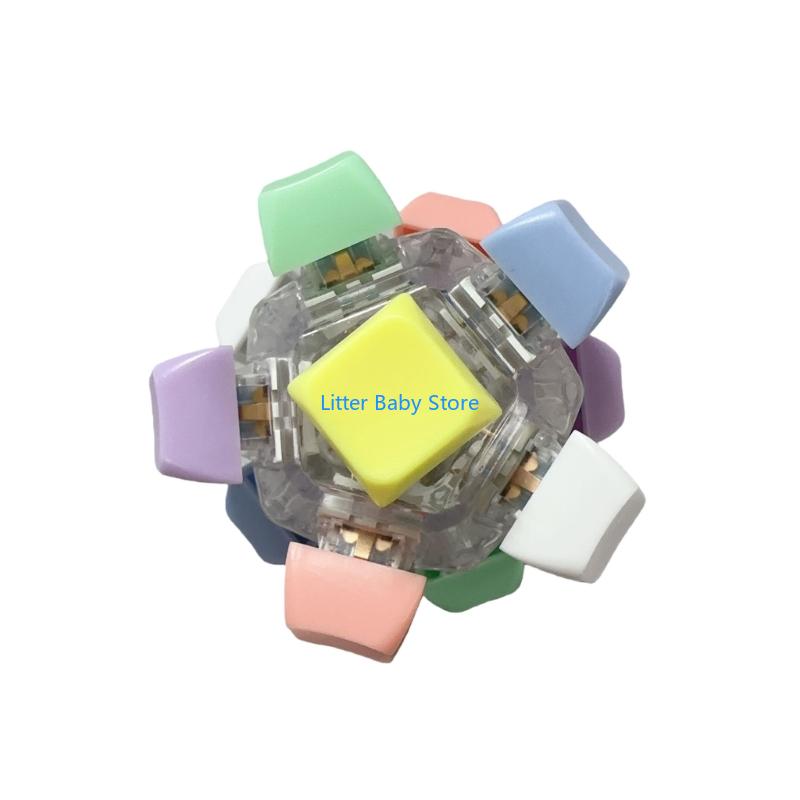 N80C Pocket Sized Mechanical Press Toy 5000+ Uses Focusing Aid Travel Handheld
