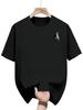 Mens Casual Summer Tshirt Suitable for Daily Wear with Short Sleeves and Round Neckline Design