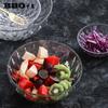 Salad Bowl Tableware Fruit Vegetables Acrylic Clear Bowl Round Dinner Kitchen Dinnerware Multi Size Cookware Creative Plastic