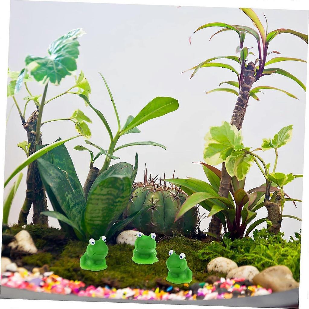 20 Pcs Small Frog Mini Frogs Mini Miniature Animal Figures Frog Toys Simulation Of Small Frogs Frog Animal Model Little Frogs