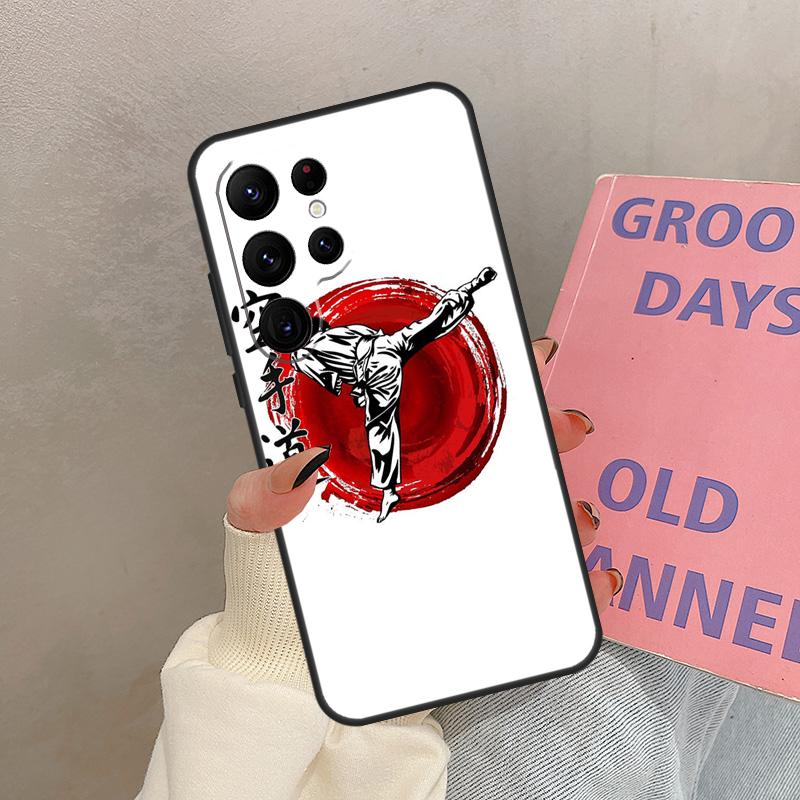 Japan Martial Aikido Case For Samsung Galaxy S24 FE S21 FE S20 S22 S23 S25 Ultra S9 S10 Plus S25 FE Cover Coque