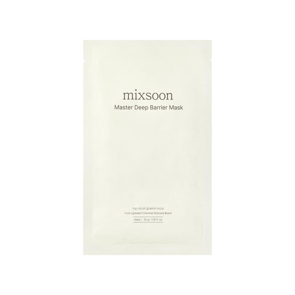 mixsoon Master Deep Barrier Mask – Moisture-Retaining Sheet Mask for Dry Skin, Korean