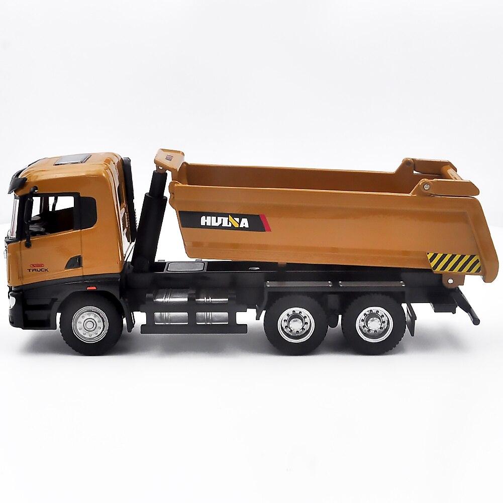 1:50 Alloy Articulated Dump Truck Model Toy High Imitation Alloy Engineering Truck Model Metal Die-casting Wholesale