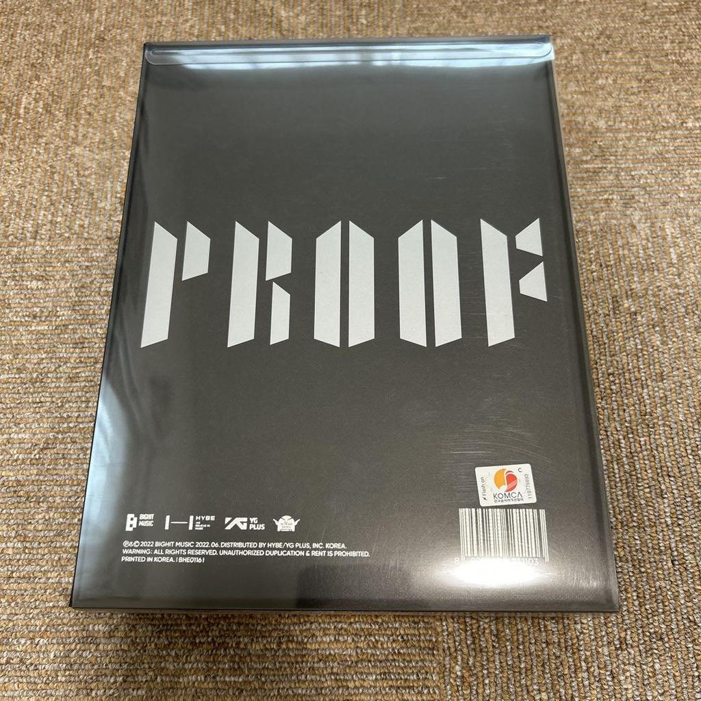 [USED] BTS PROOF 2-piece Set