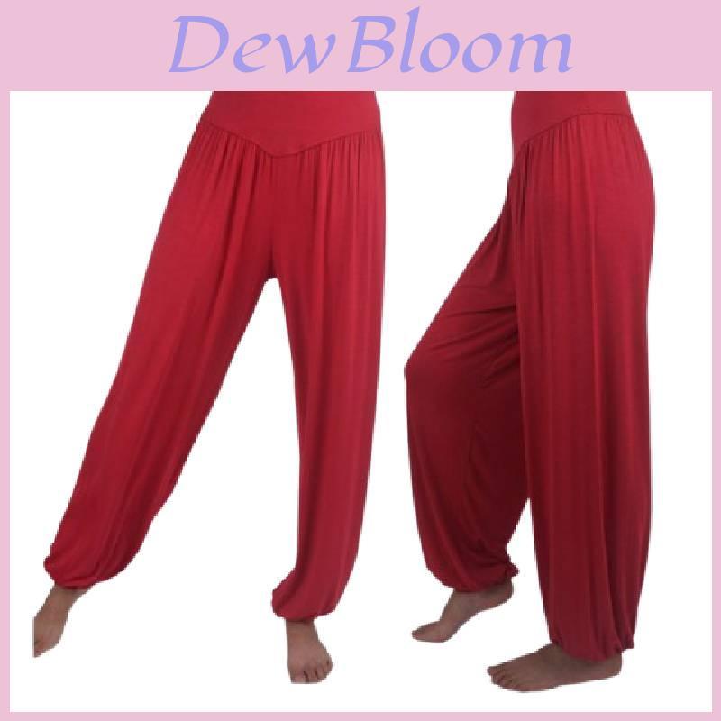 Comfortable And Stylish Women's Modal Yoga Pants For Dance And Fitness Activities In Various Colors And Sizes