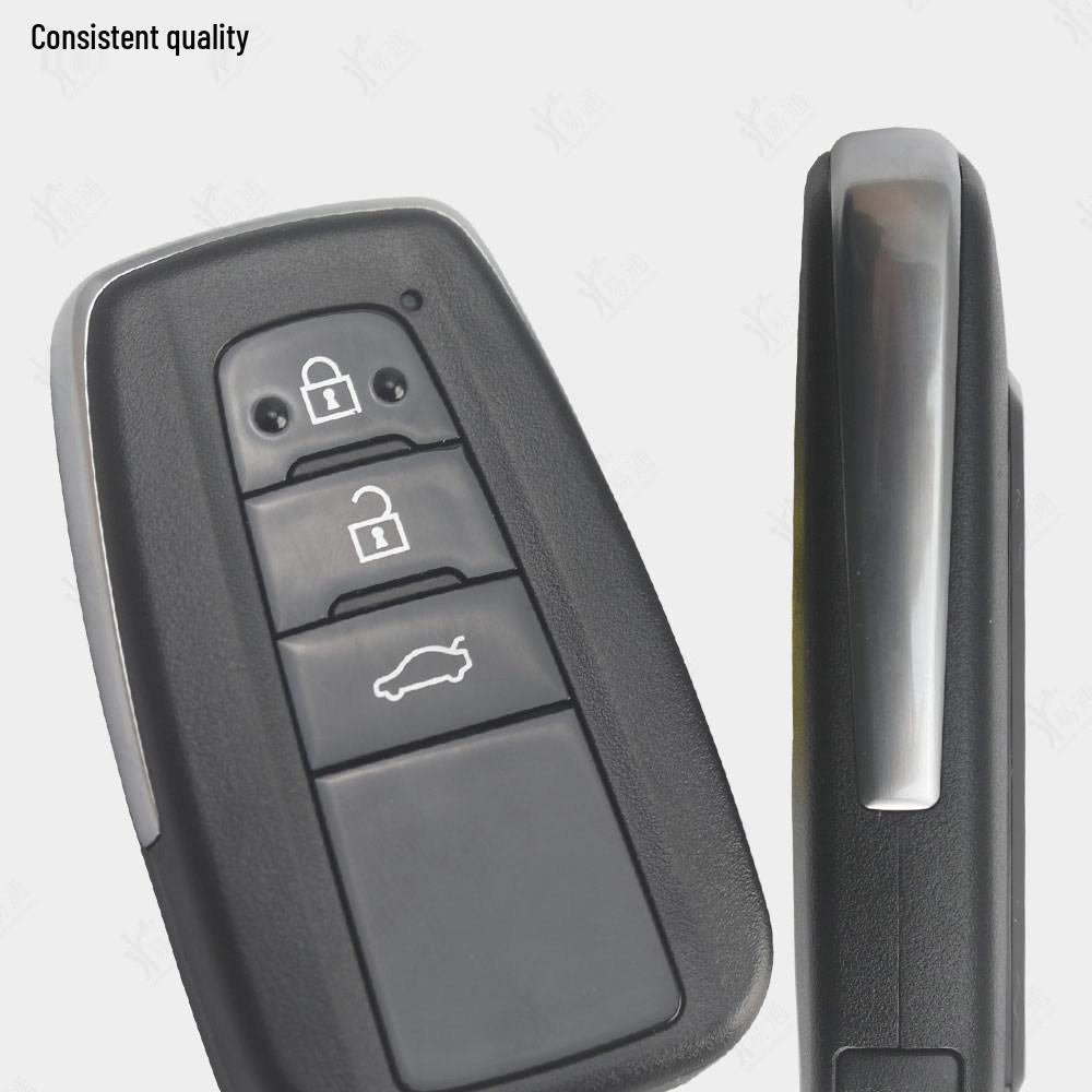 KD TIA36-4 Button Smart Card Key for New Toyota Models 8A 4D Remote Control X3