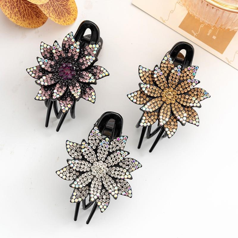 Hair Clips, Children's Braided Hairstyle Hair Accessories, Hair Clamp At The Back of The Head, Elegant Appearance