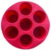 2026 New Silicone Egg Bite Molds for Air Fryer - 7-Cavity Non-Stick Muffin Pan for Cupcakes/Quiches/Tarts - Dishwasher Safe Pans