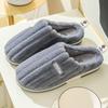 Jie Liya Plush Cotton Slippers: Non-Slip, Warm Indoor & Outdoor Wear for Men & Women - Perfect for Autumn & Winter