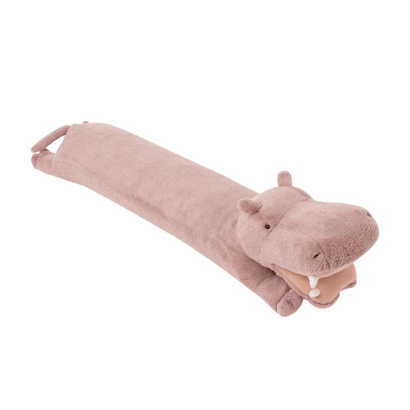 The Beast Shop Ah-Wu Hippo Bolster Pillow