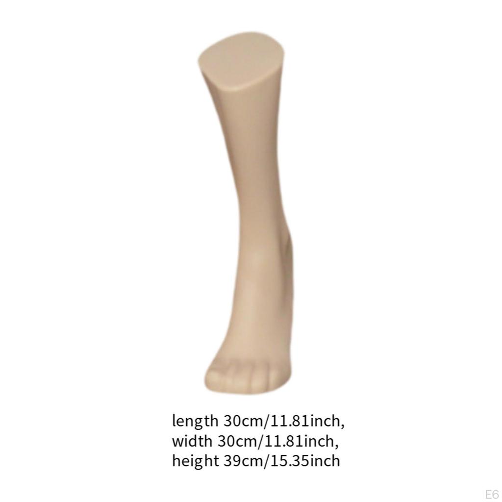 Male Mannequin Foot Model Men's Sock Display Holder Photo Prop Manikin Feet for Retail
