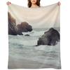 West Coast Beach Throw Blanket Single for Babies Luxury Designer for Winter Blankets