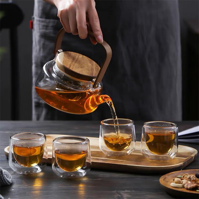 Shangqi High Borosilicate Glass Teapot Set