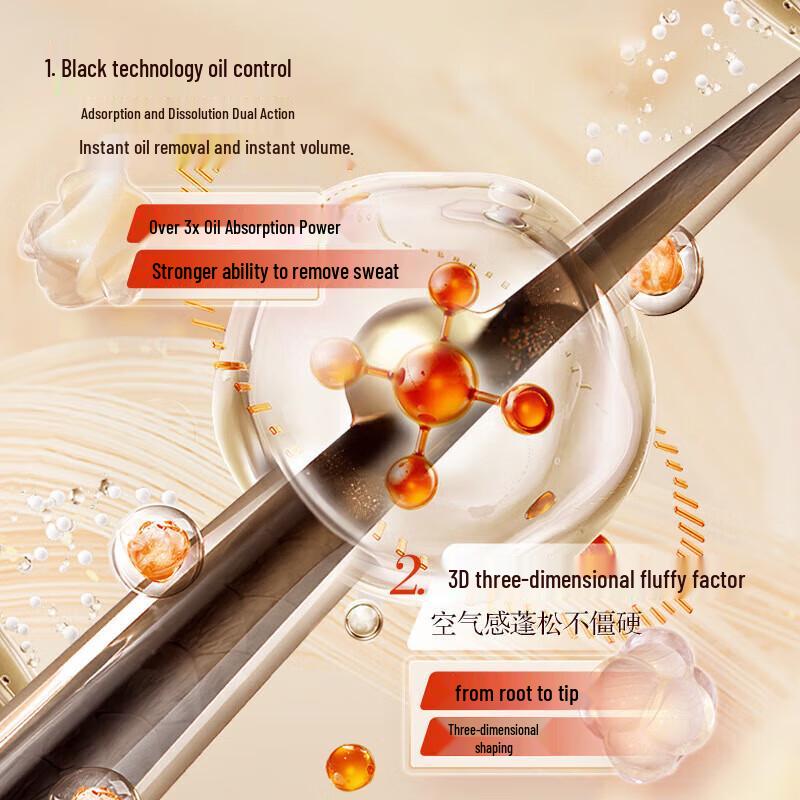 Shuimushan Spring Fragrant No-Rinse Dry Shampoo Spray