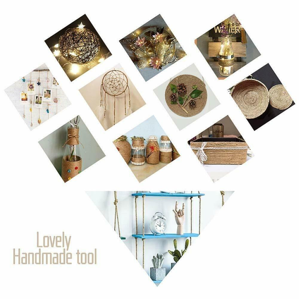 Retro Dekorativ Langlebig Handgefertigt Katzenkratzbaum Seil Verpackungsseil Sisalseil Geflochtenes Hanfseil