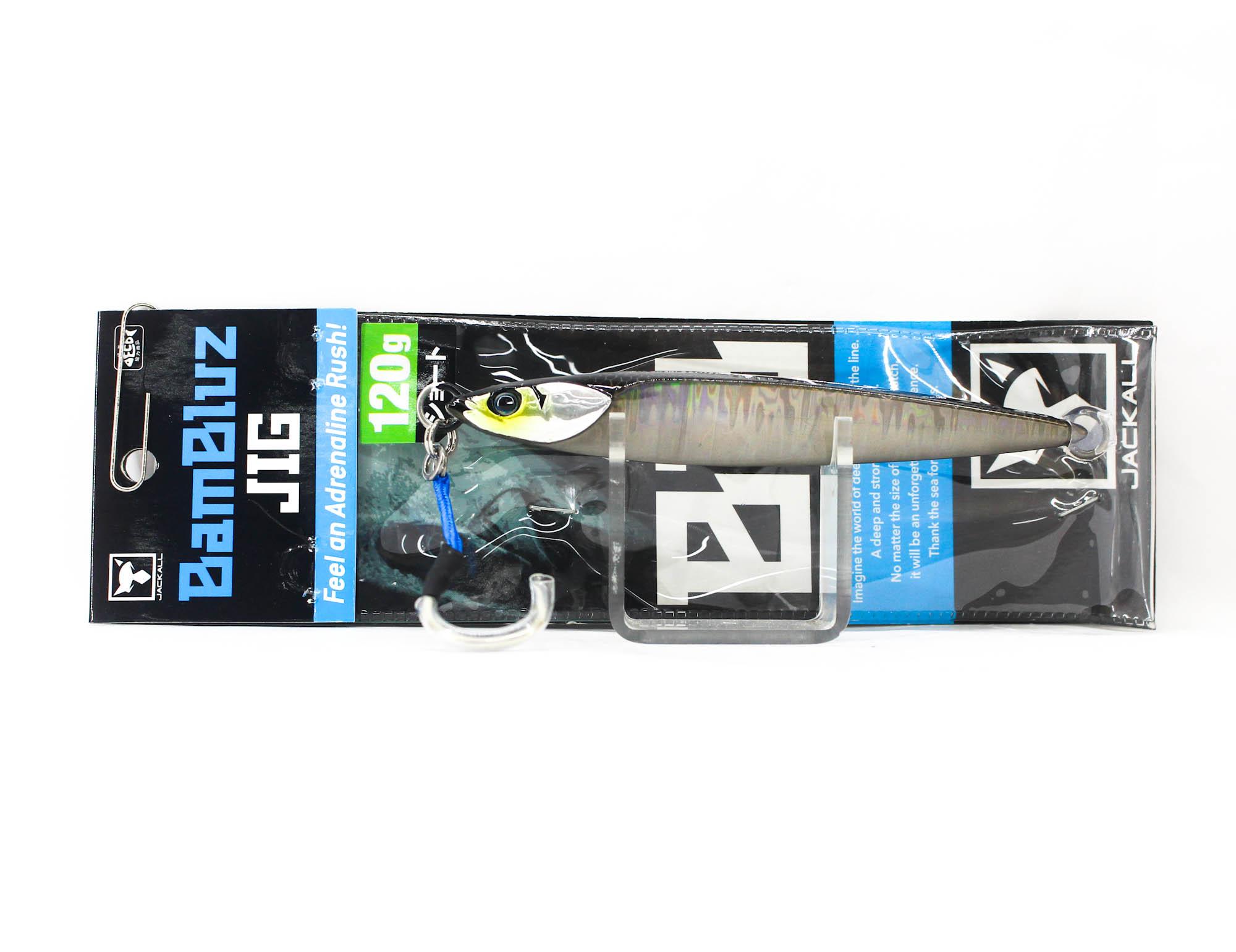 

Jackall Metal Jig Bambluz Short 120 грам сіра металева магма (3061)